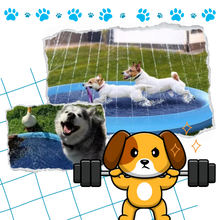 Carica l&#39;immagine nel visualizzatore di Gallery, Tappetino portatile con spruzzi per cani - Ozerty
