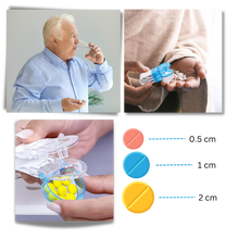 Carica l&#39;immagine nel visualizzatore di Gallery, Portapillole portatile - Ozerty
