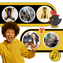 Carica l&#39;immagine nel visualizzatore di Gallery, Calzature da parata stile pollame - Ozerty
