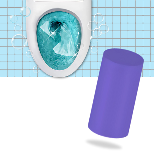 Bastoncino Potente per la Pulizia e Decalcificazione del WC - Ozerty