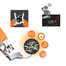 Carica l&#39;immagine nel visualizzatore di Gallery, Tagliaunghie a Lama Larga con Impugnatura Ergonomica - Ozerty
