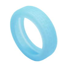 Carica l&#39;immagine nel visualizzatore di Gallery, Protezioni in Silicone per Rotelle di Valigia -Blu incandescente - Ozerty
