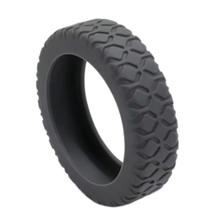 Carica l&#39;immagine nel visualizzatore di Gallery, Protezioni in Silicone per Rotelle di Valigia -Grigio - Ozerty
