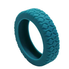 Carica l&#39;immagine nel visualizzatore di Gallery, Protezioni in Silicone per Rotelle di Valigia -Lago Blu - Ozerty
