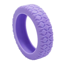 Carica l&#39;immagine nel visualizzatore di Gallery, Protezioni in Silicone per Rotelle di Valigia -Viola - Ozerty
