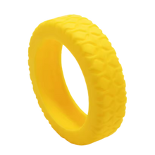 Carica l&#39;immagine nel visualizzatore di Gallery, Protezioni in Silicone per Rotelle di Valigia -Giallo - Ozerty
