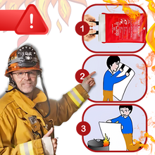 Carica l&#39;immagine nel visualizzatore di Gallery, Coperte antincendio di emergenza a estinzione rapida - Ozerty
