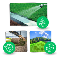 Carica l&#39;immagine nel visualizzatore di Gallery, Tappetino di semi di erba verde a fissaggio rapido - Ozerty
