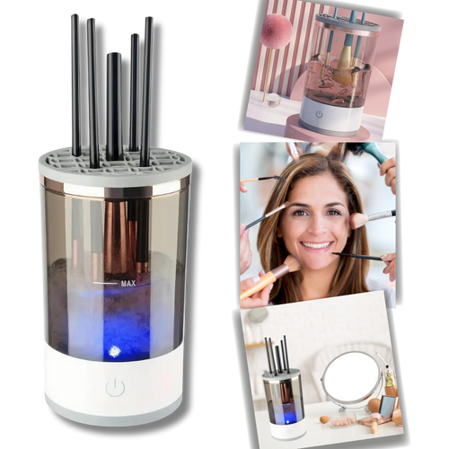 Pulitore elettrico di pennelli a ricarica rapida - Ozerty