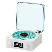 Carica l&#39;immagine nel visualizzatore di Gallery, Lettore di Vinili Retrò  -Bianco - Ozerty
