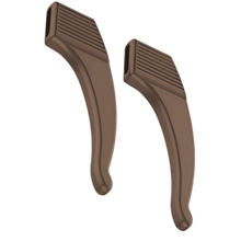 Carica l&#39;immagine nel visualizzatore di Gallery, Cuscinetti Antiscivolo per Astine Occhiali -Marrone - Ozerty
