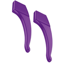 Carica l&#39;immagine nel visualizzatore di Gallery, Cuscinetti Antiscivolo per Astine Occhiali -Viola - Ozerty
