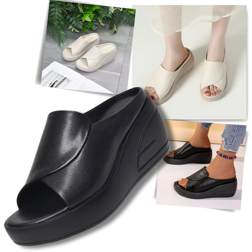 Sandali ortopedici con tacco ad assorbimento d'urto - Ozerty