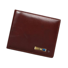 Carica l&#39;immagine nel visualizzatore di Gallery, Portafoglio in pelle elegante e sofisticato -Rosso - Ozerty
