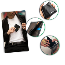 Carica l&#39;immagine nel visualizzatore di Gallery, Portafoglio in pelle elegante e sofisticato - Ozerty
