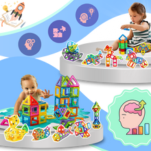 Carica l&#39;immagine nel visualizzatore di Gallery, Blocchi Magnetici Scatta e Costruisci - Ozerty
