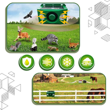 Carica l&#39;immagine nel visualizzatore di Gallery, Repellente per Animali ad Energia Solare con Sensore di Movimento - Ozerty
