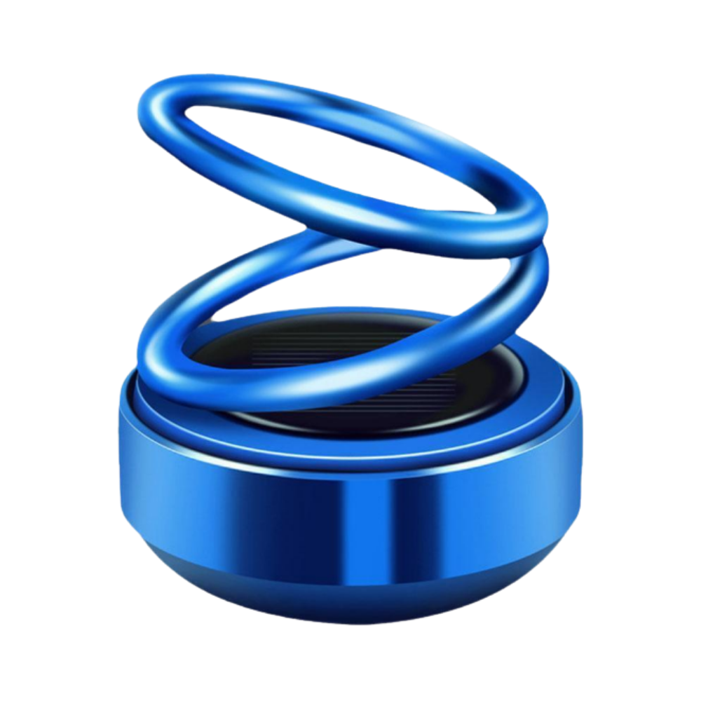 Riscaldatore per auto e sbrinatore per parabrezza ad energia solare -Blu - Ozerty