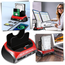 Carica l&#39;immagine nel visualizzatore di Gallery, Gestione semplificata dei dati HBD Docking Station - Ozerty
