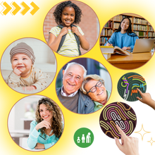 Carica l&#39;immagine nel visualizzatore di Gallery, Tavola per attività sensoriali antistress - Ozerty
