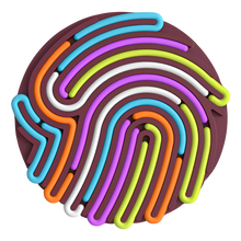 Carica l&#39;immagine nel visualizzatore di Gallery, Tavola per attività sensoriali antistress -Rosso scuro - Ozerty
