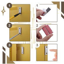 Carica l&#39;immagine nel visualizzatore di Gallery, Serrature magnetiche forti per armadietti - Ozerty
