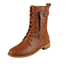 Carica l&#39;immagine nel visualizzatore di Gallery, Stivali da Trekking Antiscivolo -Marrone - Ozerty
