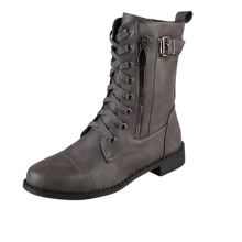 Carica l&#39;immagine nel visualizzatore di Gallery, Stivali da Trekking Antiscivolo -Grigio - Ozerty
