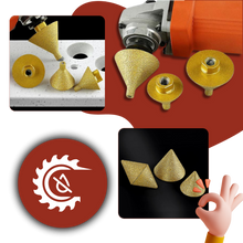 Carica l&#39;immagine nel visualizzatore di Gallery, Fresa Smussatrice con Rivestimento in Diamante di Qualità Superiore - Ozerty
