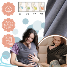 Carica l&#39;immagine nel visualizzatore di Gallery, Imbragatura per neonati traspirante e di sostegno - Ozerty
