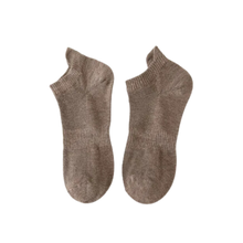 Carica l&#39;immagine nel visualizzatore di Gallery, Calzini alla caviglia Comfort Supremo Uomo -Caffè/EU38-45 - Ozerty
