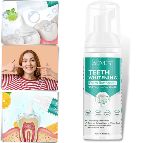 Schiuma sbiancante per denti - Ozerty