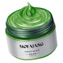 Carica l&#39;immagine nel visualizzatore di Gallery, Cera Colorata per Capelli Temporanea -Verde - Ozerty
