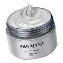 Carica l&#39;immagine nel visualizzatore di Gallery, Cera Colorata per Capelli Temporanea -Bianco - Ozerty
