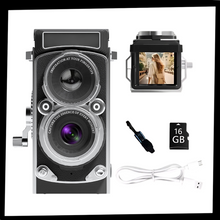 Carica l&#39;immagine nel visualizzatore di Gallery, Fotocamera Reflex a Doppio Obiettivo Senza Tempo - Ozerty
