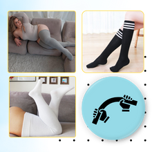 Carica l&#39;immagine nel visualizzatore di Gallery, Calze alte da donna con punta rinforzata - Ozerty
