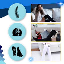 Carica l&#39;immagine nel visualizzatore di Gallery, Calze alte da donna con punta rinforzata - Ozerty
