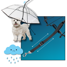 Carica l&#39;immagine nel visualizzatore di Gallery, Guinzaglio a Ombrello Trasparente per Cani - Ozerty
