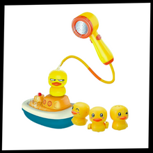 Carica l&#39;immagine nel visualizzatore di Gallery, Giocattolo da bagno a triplo spruzzo con anatre - Ozerty
