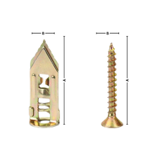 Carica l&#39;immagine nel visualizzatore di Gallery, Kit di 18 Bulloni a Espansione per Parete - Ozerty
