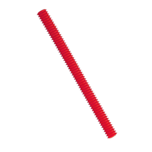 Carica l&#39;immagine nel visualizzatore di Gallery, Protezione universale in silicone per cremagliera del forno -Rosso - Ozerty
