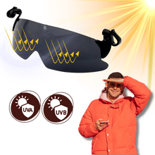 Carica l&#39;immagine nel visualizzatore di Gallery, Occhiali da sole polarizzati con protezione UV a clip - Ozerty
