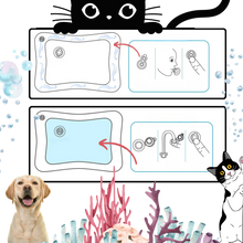 Carica l&#39;immagine nel visualizzatore di Gallery, Tappeto acquatico vibrante per animali domestici - Ozerty
