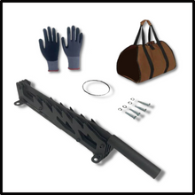 Carica l&#39;immagine nel visualizzatore di Gallery, Spaccalegna da parete per legna da ardere - Ozerty
