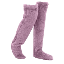Carica l&#39;immagine nel visualizzatore di Gallery, Calzini lunghi riscaldanti e morbidi -Viola - Ozerty
