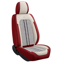 Carica l&#39;immagine nel visualizzatore di Gallery, Protezione impermeabile per sedili auto -Bordo bianco rosso - Ozerty
