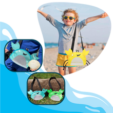 Carica l&#39;immagine nel visualizzatore di Gallery, Borsa da spiaggia impermeabile per bambini a forma di granchio - Ozerty
