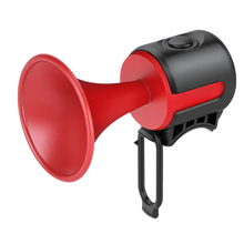 Carica l&#39;immagine nel visualizzatore di Gallery, Clacson elettrico per bicicletta impermeabile e rumoroso -Rosso - Ozerty
