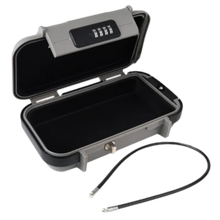 Carica l&#39;immagine nel visualizzatore di Gallery, Piccolo contenitore impermeabile con serratura -Grigio - Ozerty
