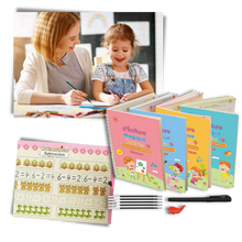 Carica l&#39;immagine nel visualizzatore di Gallery, Quaderni di Pratica con Solchi Scrivibili e Cancellabili - Ozerty
